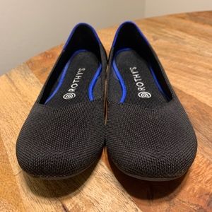 Rothy's The Flat (Size 9) - Black Solid